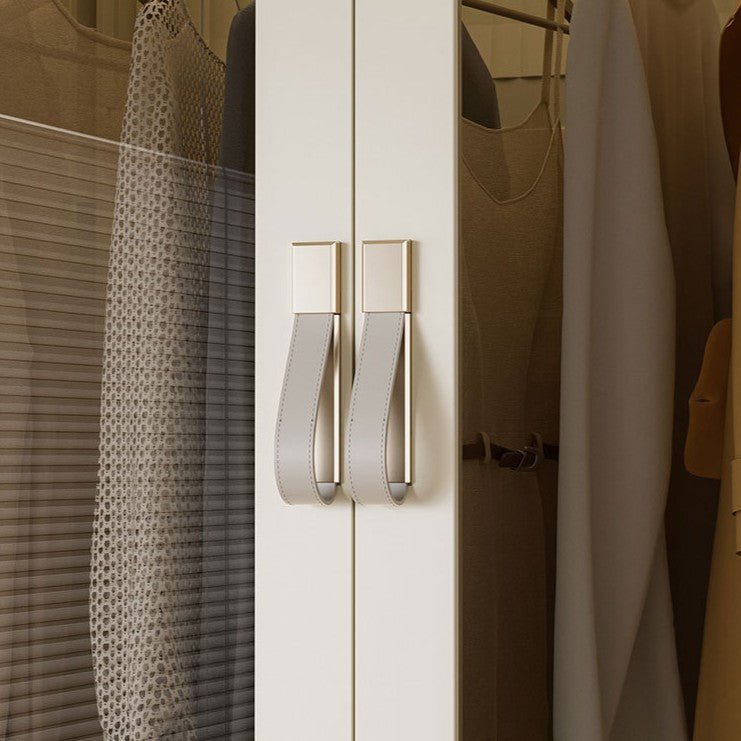 Foldable Storage Wardrobe with 1 Cabinet & 1 Drawer