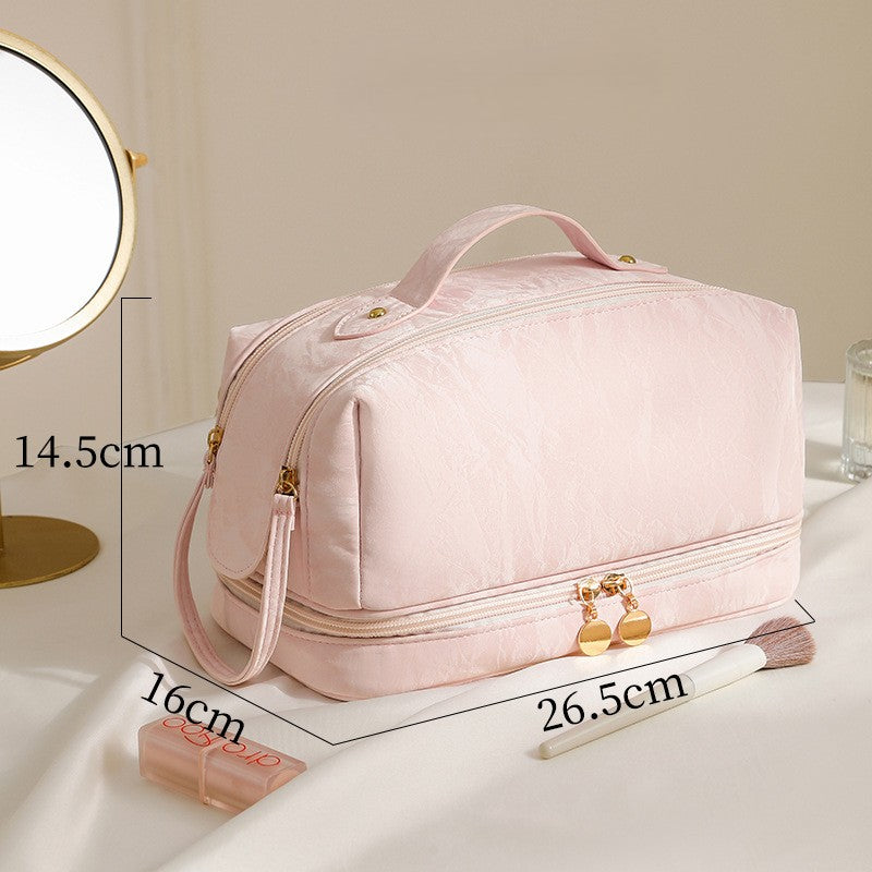 Premium PU Leather Cosmetic Storage Case