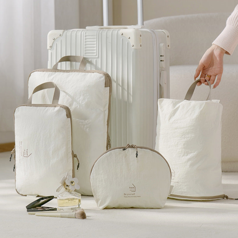 Minimalist Travel Storage & Compression Bag Kit (Set of 4)
