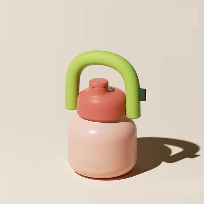 Stainless Steel Vacuum Insulated Water Thermos with Straw(1000ml)