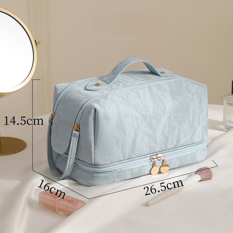 Premium PU Leather Cosmetic Storage Case