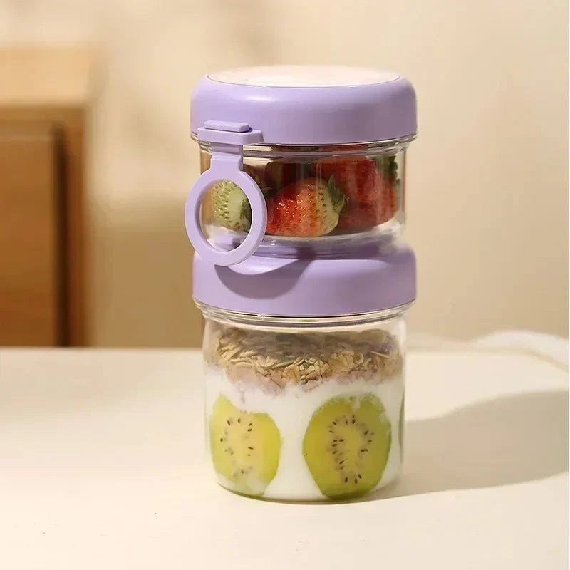 On-the-Go Salad and Yogurt Cup with Leak-Proof Lid & Spoon