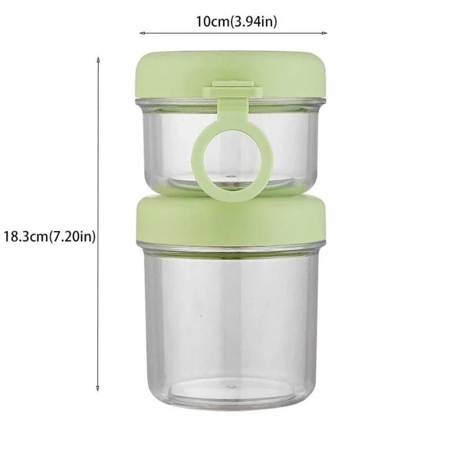 On-the-Go Salad and Yogurt Cup with Leak-Proof Lid & Spoon