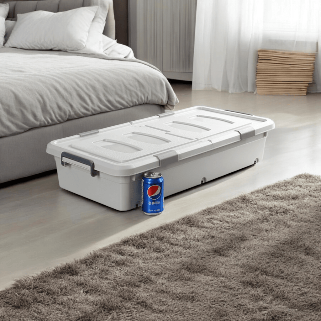 Multifunctional Storage Box with Wheels