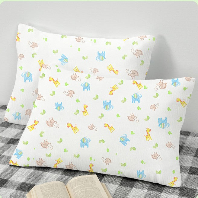 Portable Elastic Fit Printed 2-Piece Disposable Pillowcase