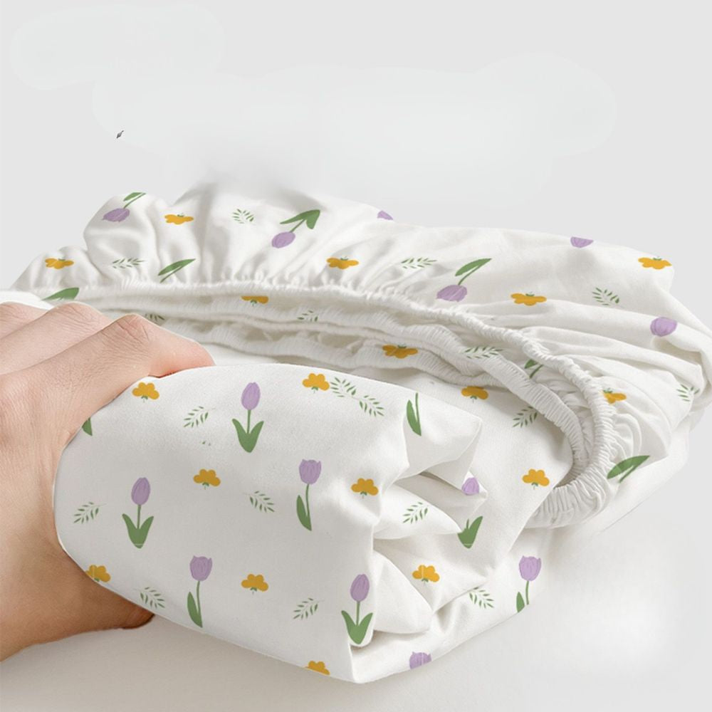 Portable Elastic Fit Printed 2-Piece Disposable Pillowcase