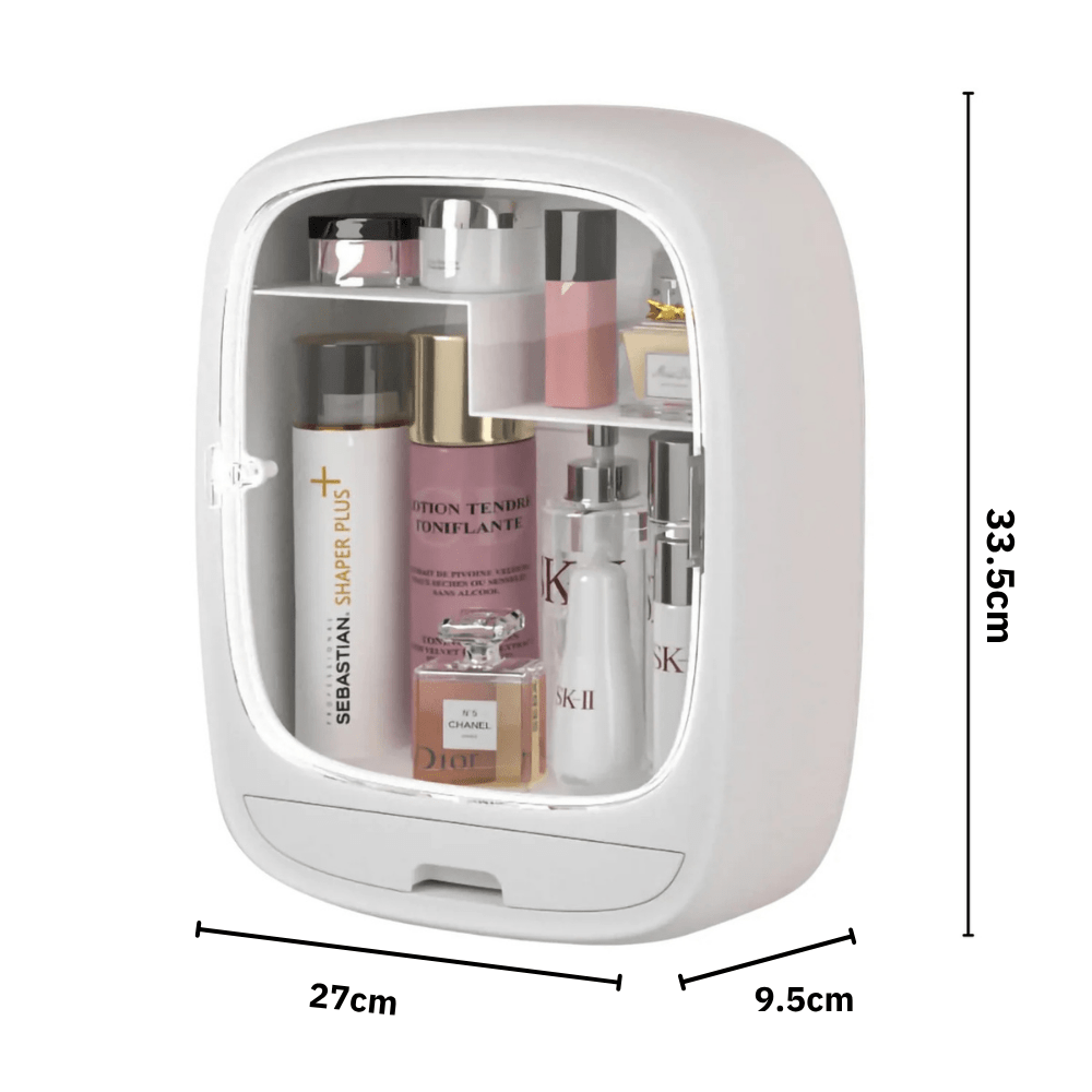 Multipurpose Wall Mounted Cosmetic Storage Box (34cm)