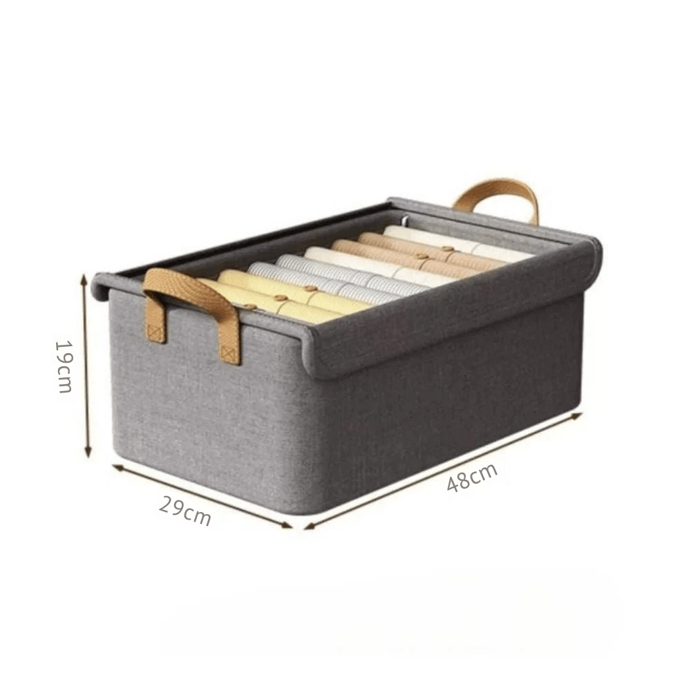 Fold & Stack Dustproof Storage Basket