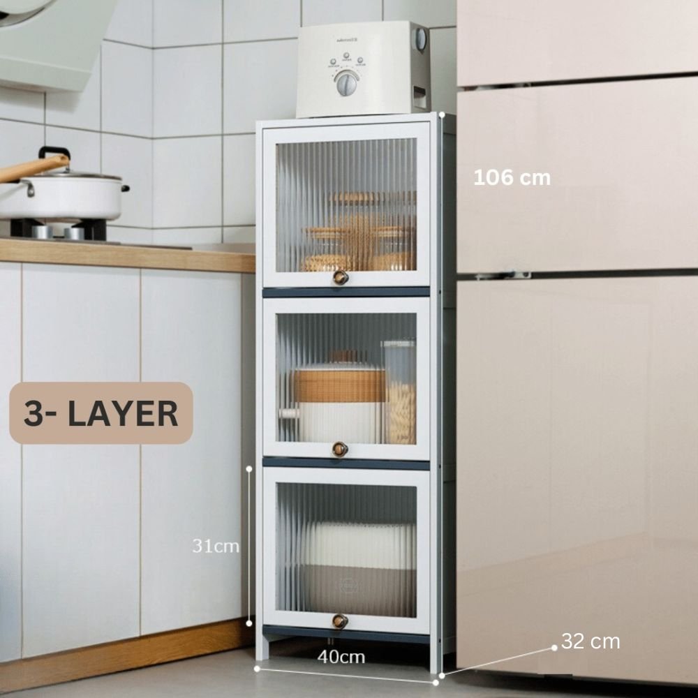 Multi-Storage Wardrobe Cabinet