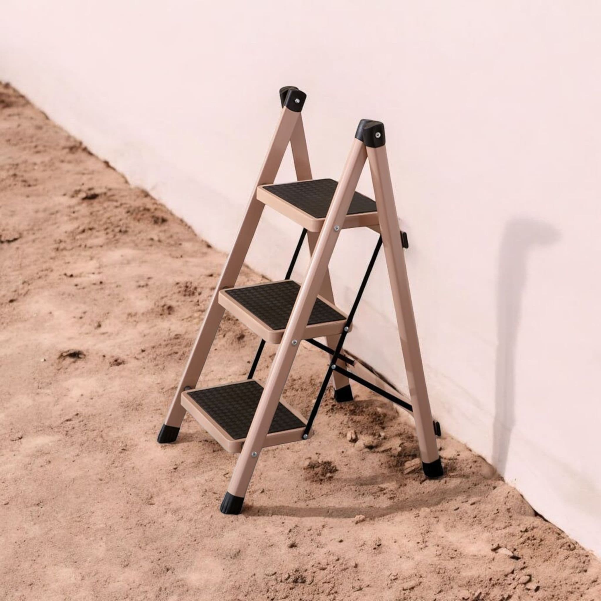 Multipurpose Three Steps Folding Storage Ladder(82cm)