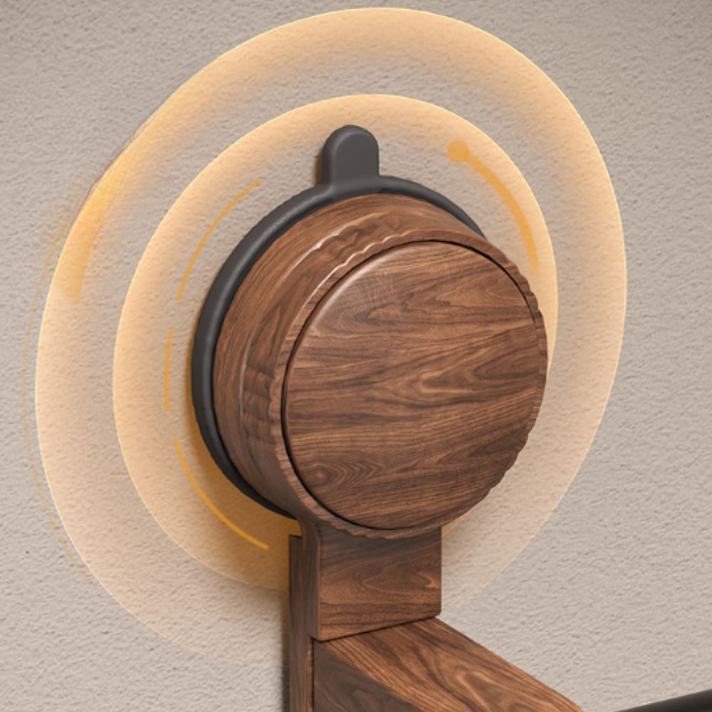 No-Drill Retro Style Bathroom Towel Holder with Strong Suction Mount