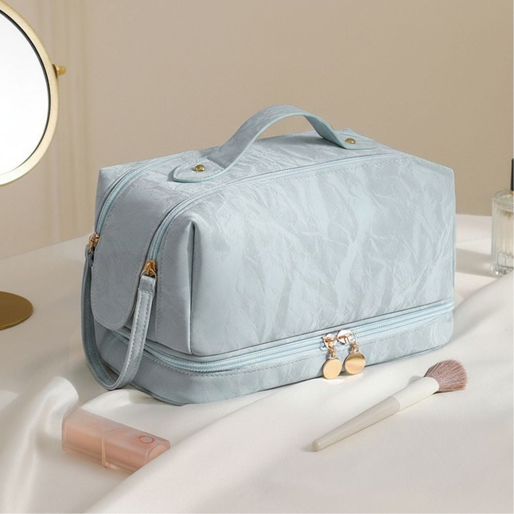 Premium PU Leather Cosmetic Storage Case