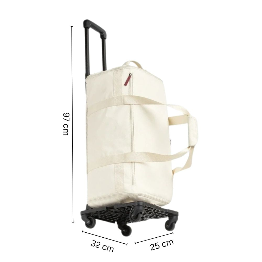 Multi-Function Rolling Travel Bag with Retractable Handle