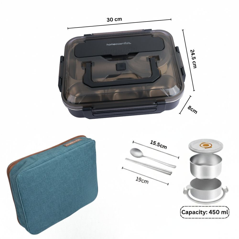 Stainless Steel Insulated Lunch Box with Cover
