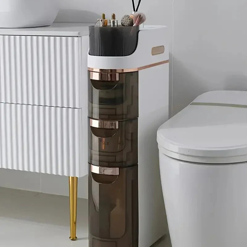 Multi-Purpose Slim Design Rolling Storage Cart