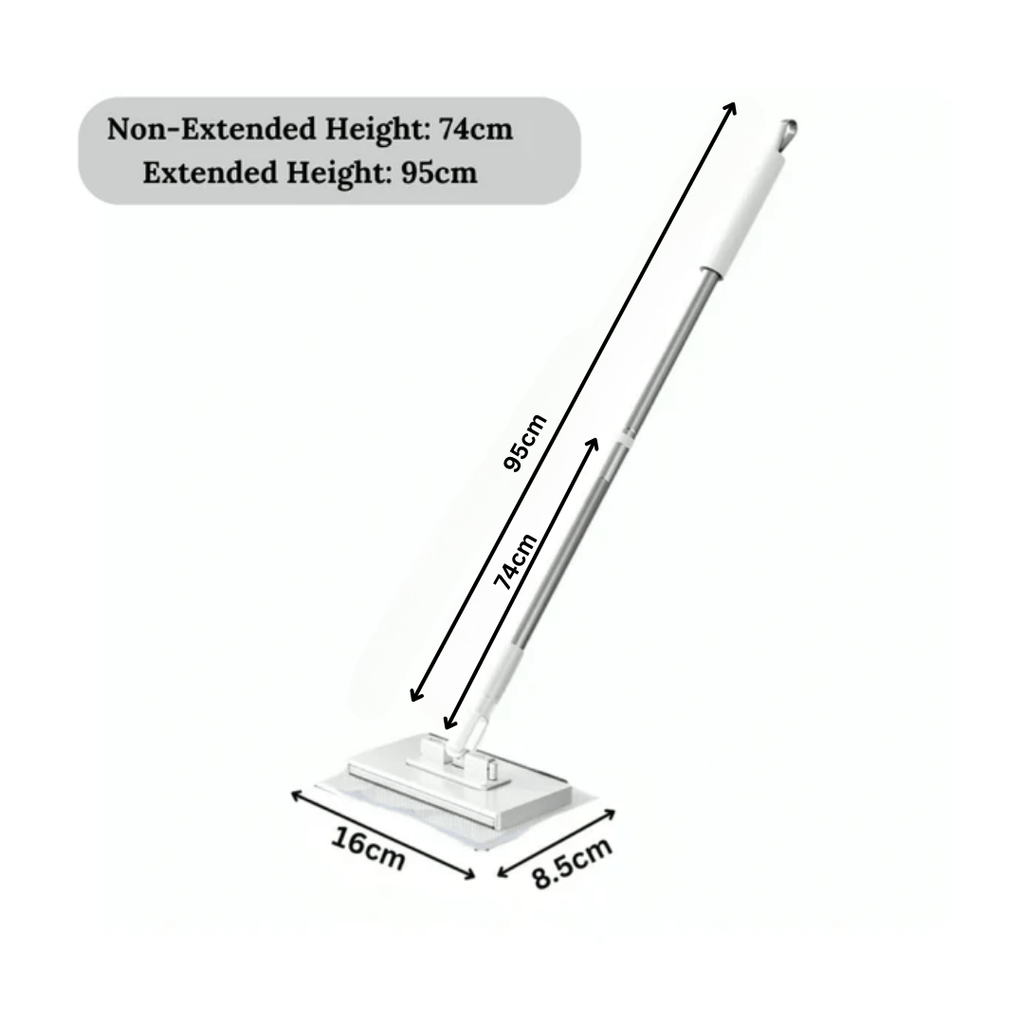 Retractable and Multifunctional Cleaning Mop