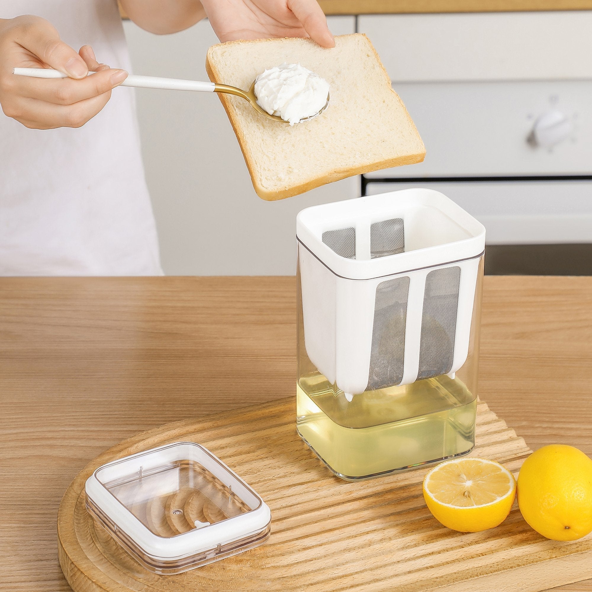 Multifunctional Yogurt Filter with Fine Mesh Strainer -Chef Choice