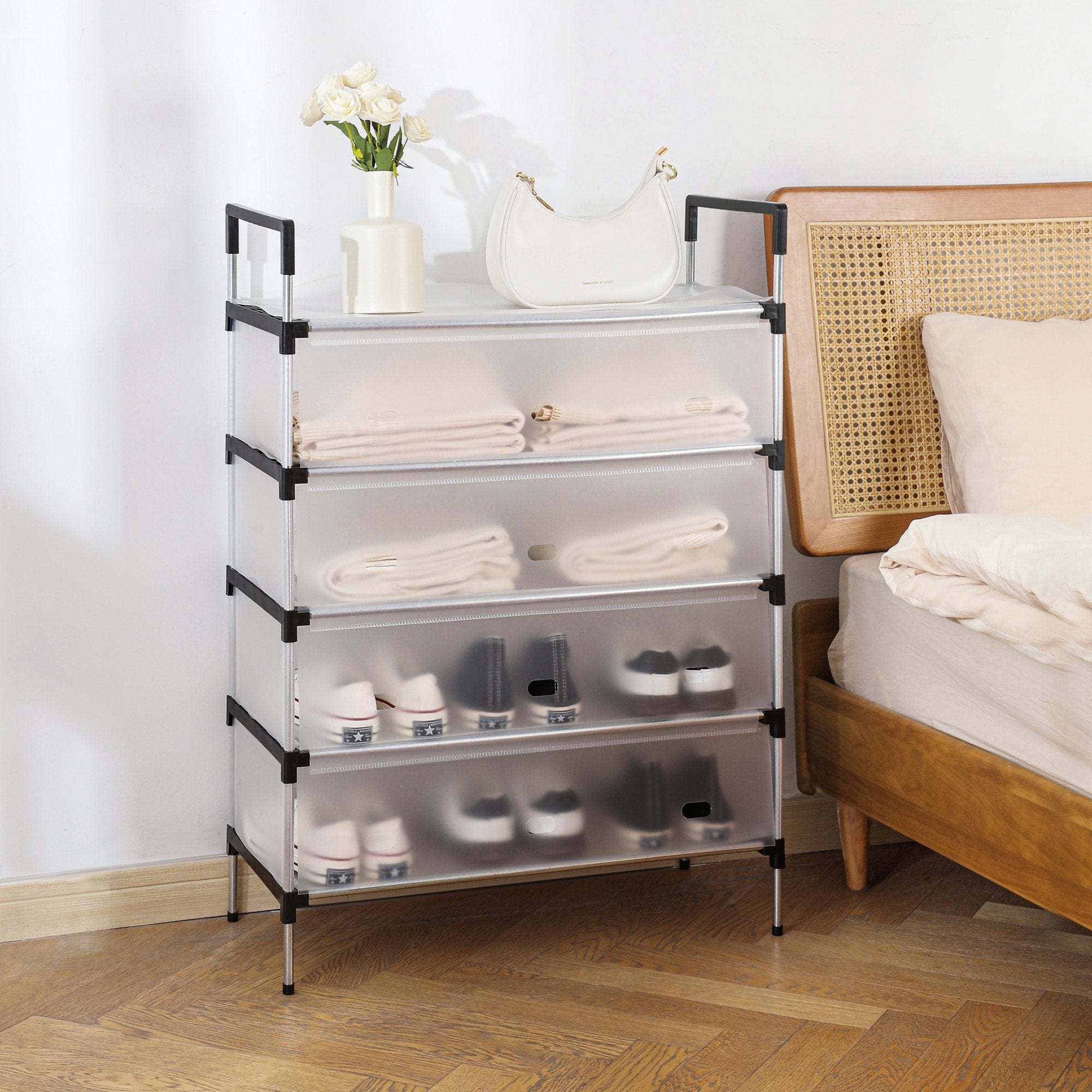 Multi-Tier Dust-Proof Shoe Rack