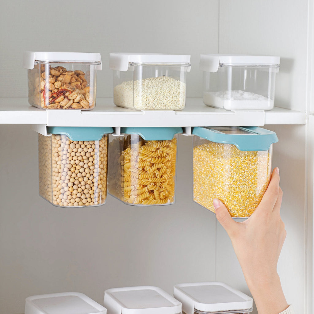 Space-Saving Under-Shelf Storage Containers