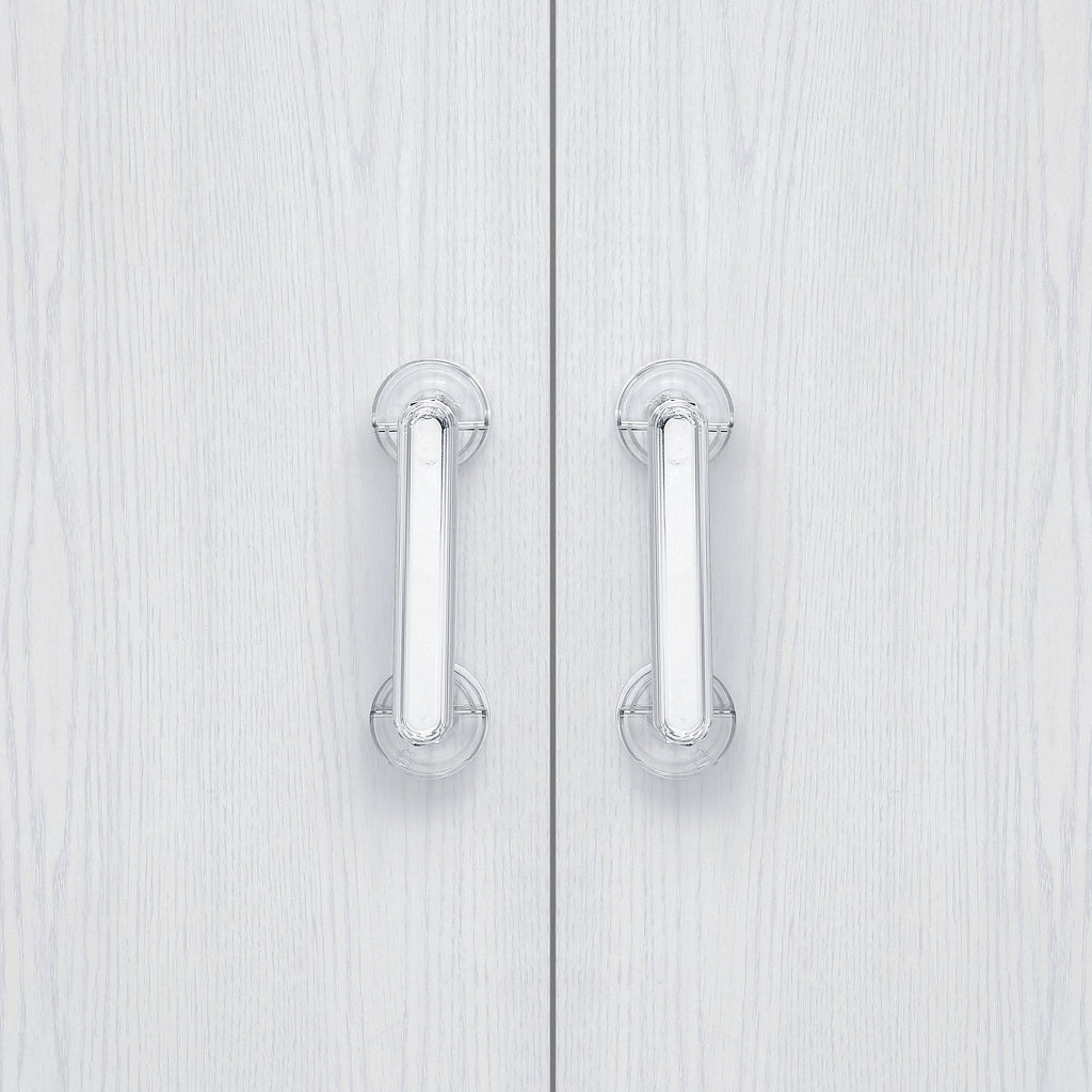Crystal Punch-Free Door Handle